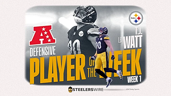 Steelers' T.J. Watt earns historic NFL honor after monster Week 1