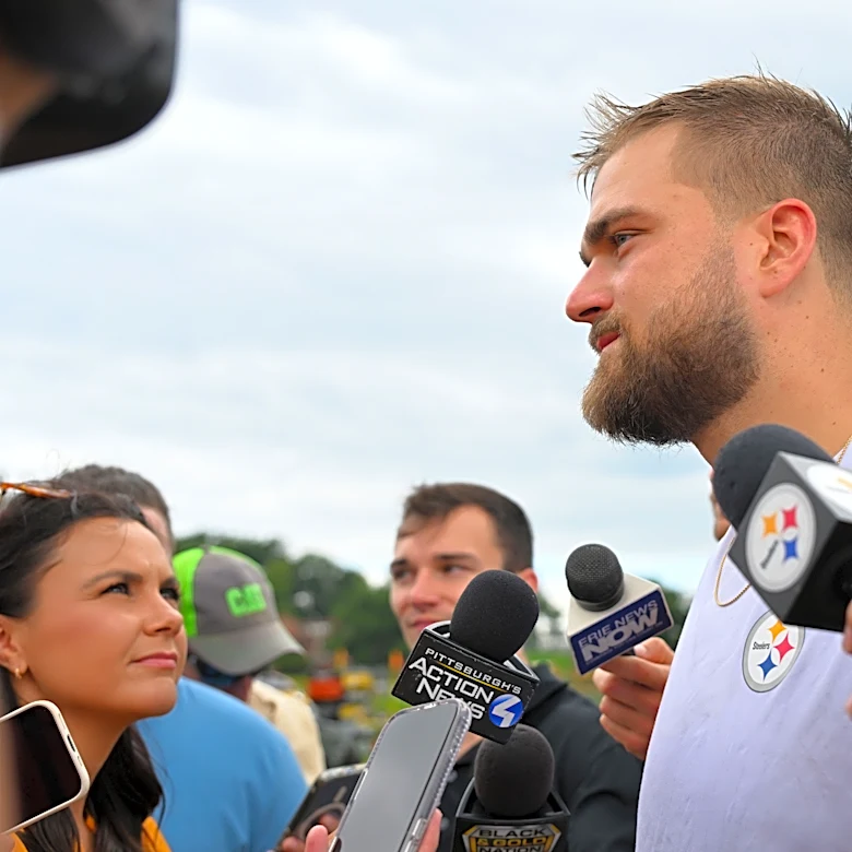 Pat Freiermuth clarifies Mike McCarthy's 'clean house' remarks