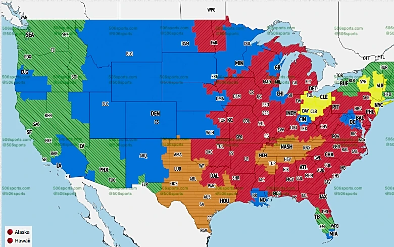Steelers vs. Colts Week 5, broadcast map: Here's what fans should know
