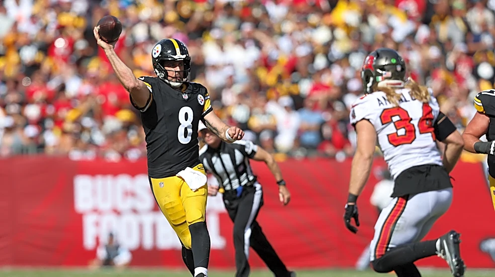 How short passes replaced the run game in Steelers win