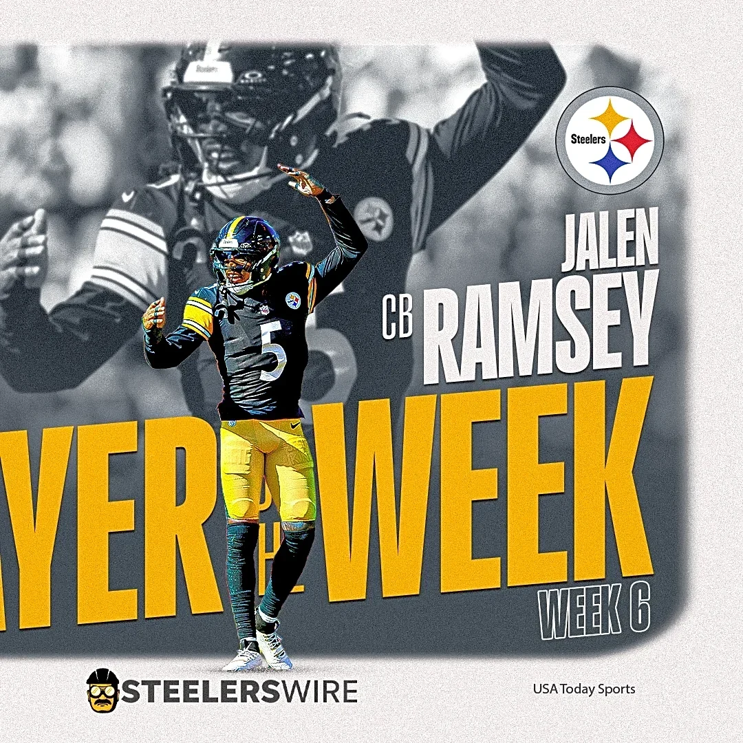 Steelers DB Jalen Ramsey named AFC Defensive Player of the Week