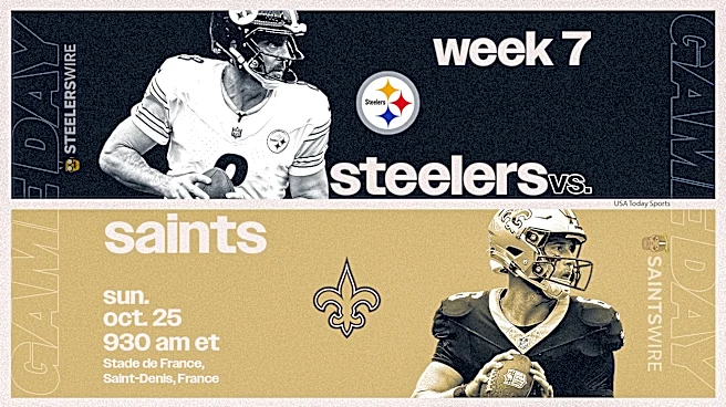 Steelers vs. Saints, Week 7 Live score: Updates, highlights, injury news