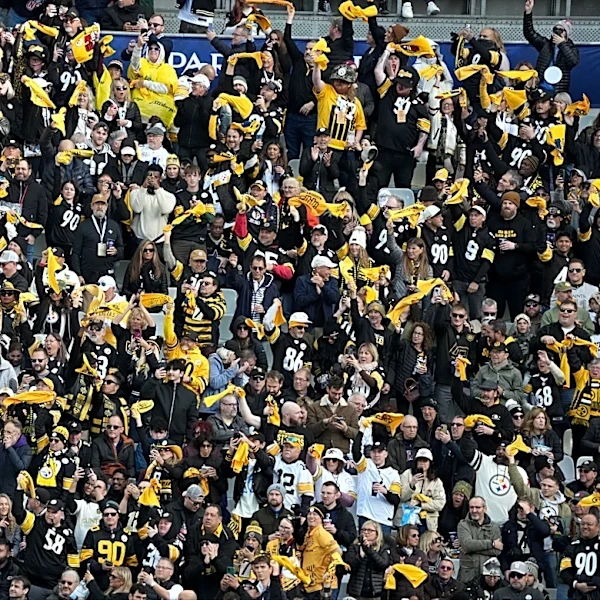 Steelers fans took over Paris in Week 7 win over Saints