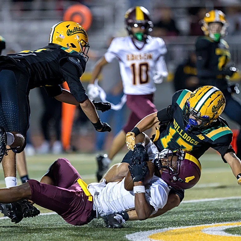 Edison football ends Tracy's perfect start with upset in TCAL opener