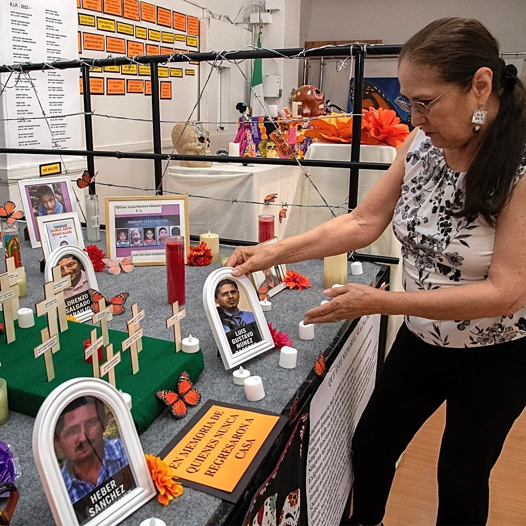 Stockton ofrenda remembers lives lost in ICE custody