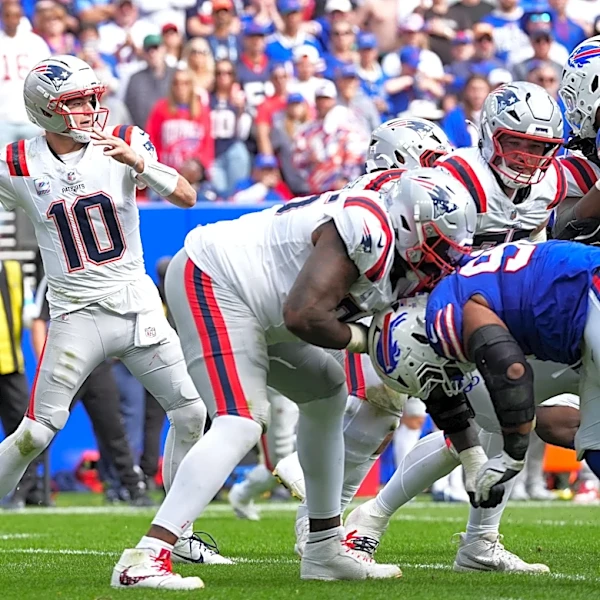 Drake Maye responds with 3-touchdown day in Patriots' upset win Sunday