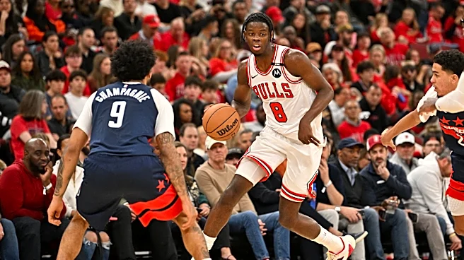 Caleb Wilson delivers loud introduction in Chicago Bulls' home opener