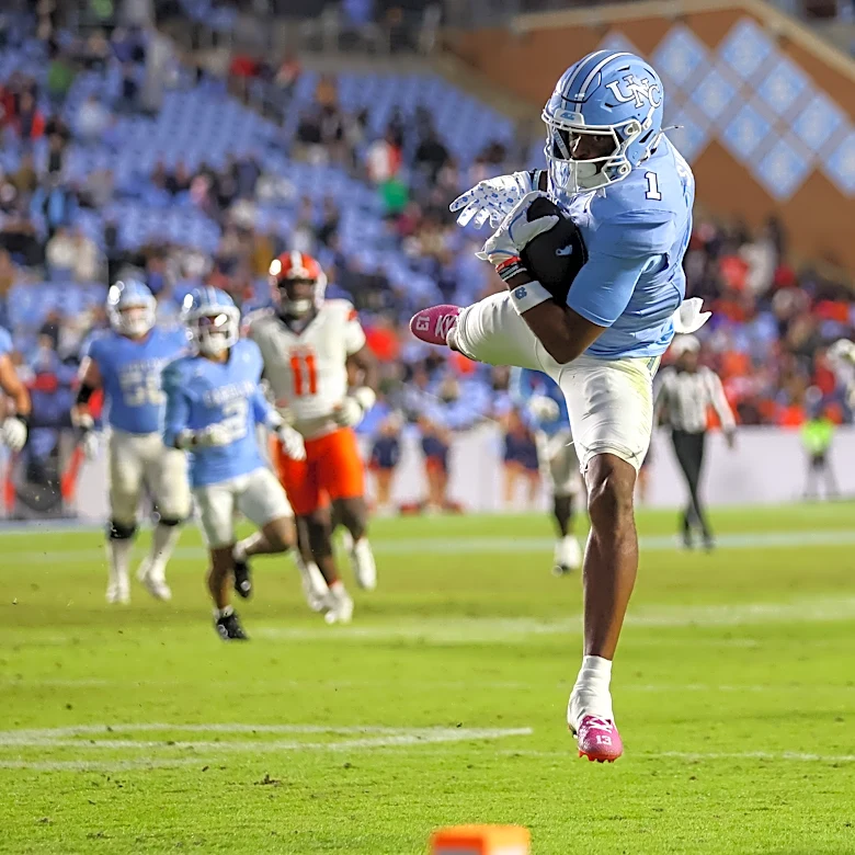 UNC starting WR talks fourth quarter play-calling in loss to Syracuse