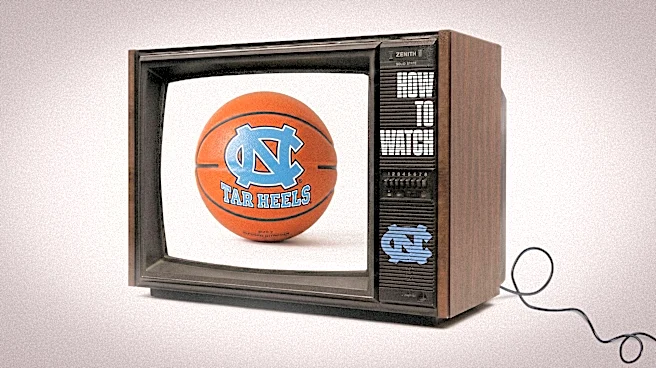 What channel is UNC's Tuesday basketball exhibition vs. Charlotte on?