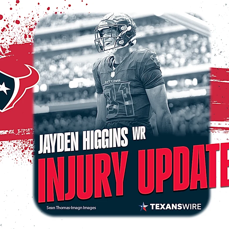 Texans WR Jayden Higgins suffers torn ACL, out for 2026 NFL season
