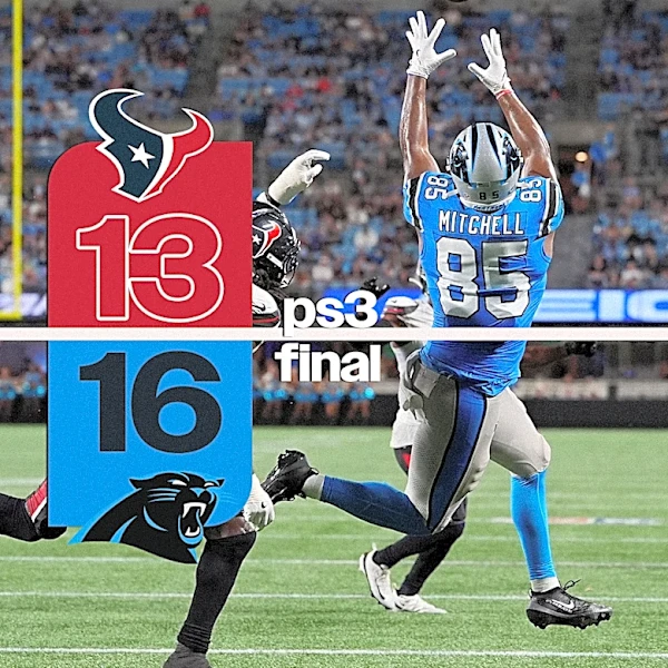 Recap: Texans struggle offensively vs. Panthers, finish preseason 0-3 for first time in franchise history