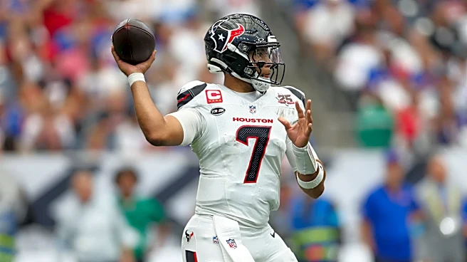 Texans QB C.J. Stroud said he was trying to protect the ball on final drive