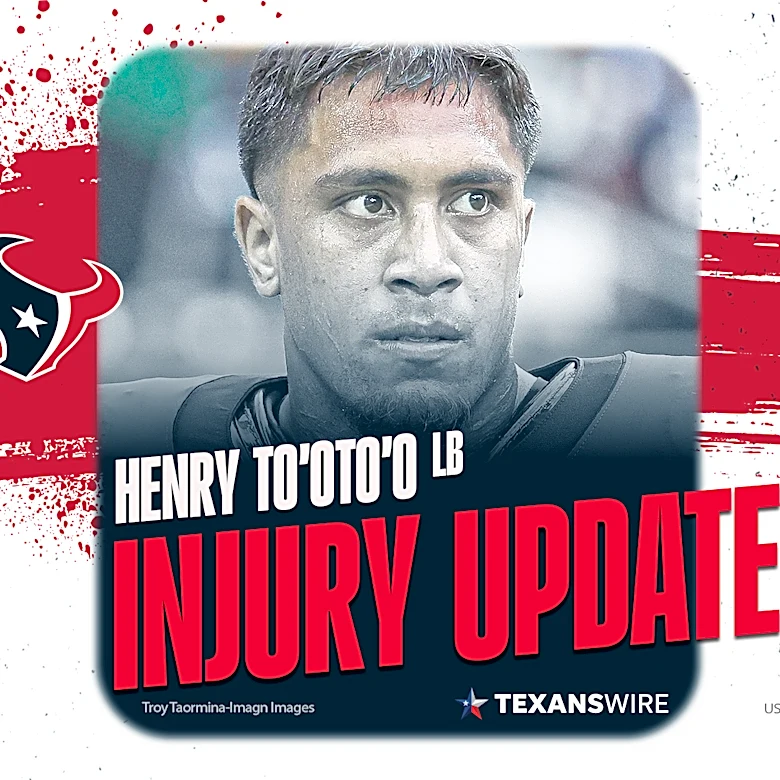 Texans place starting LB Henry To'oTo'o on IR with shoulder injury