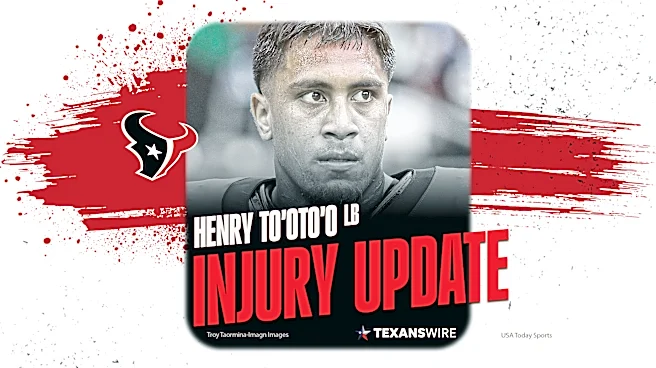 Texans place starting LB Henry To'oTo'o on IR with shoulder injury