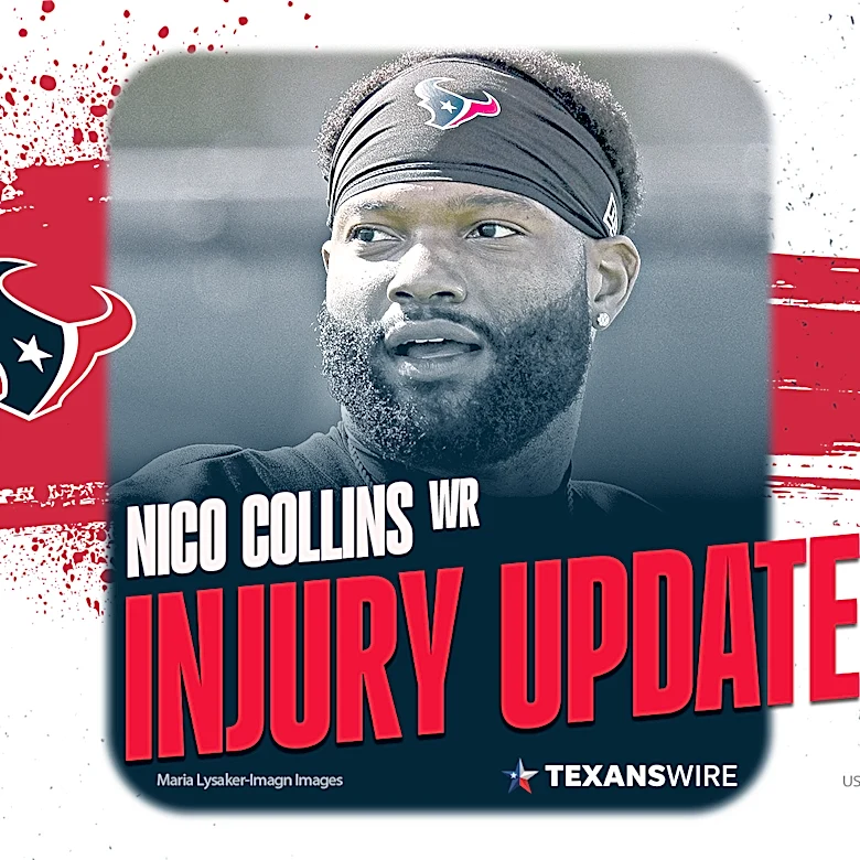 Texans WR Nico Collins dealing with hamstring injury ahead of Week 2 matchup vs. Bengals