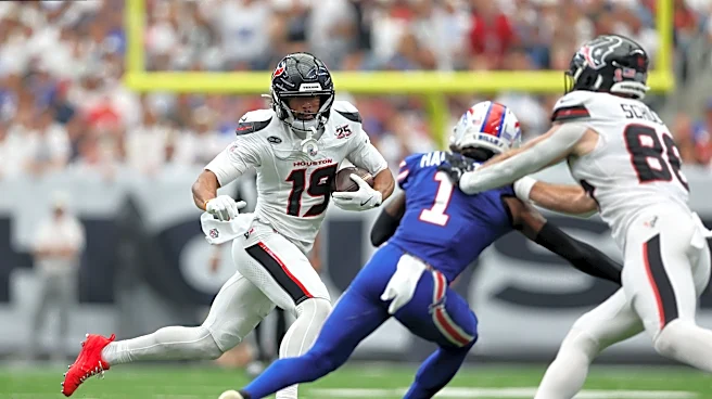 How does WR Nico Collins' injury affect Xavier Hutchinson in fantasy?