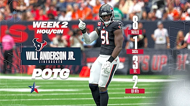 Texans Wire's Player of the Game Week 2: DE Will Anderson Jr.