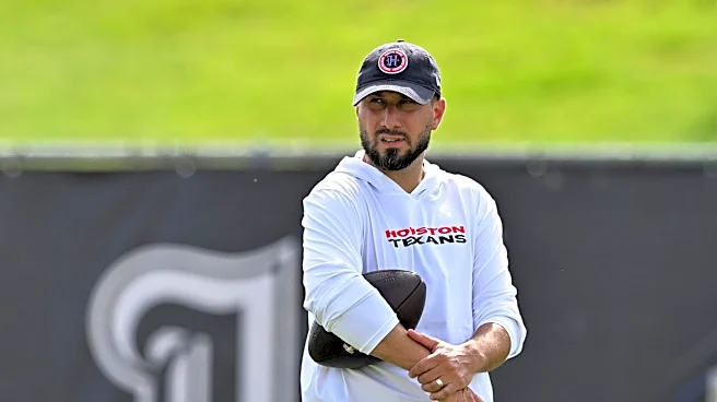 Texans OC Nick Caley on poor efficiency in red zone Week 2 vs Bengals