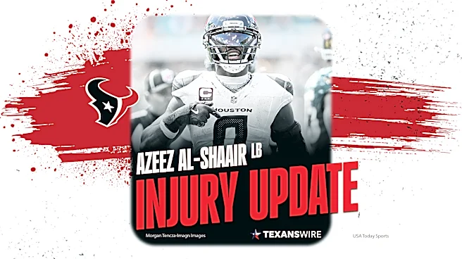 Texans Pro Bowl LB Azeez Al-Shaair could miss Cowboys' game with groin injury