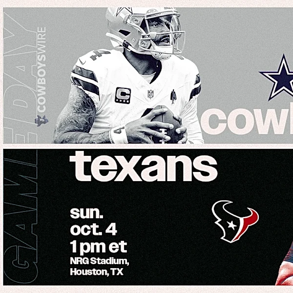 Texans vs. Cowboys Week 4 live updates: Start time, highlights, TV channel