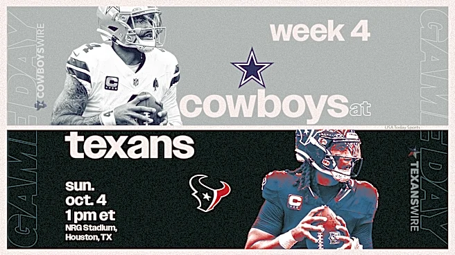 Texans vs. Cowboys Week 4 live updates: Start time, highlights, TV channel