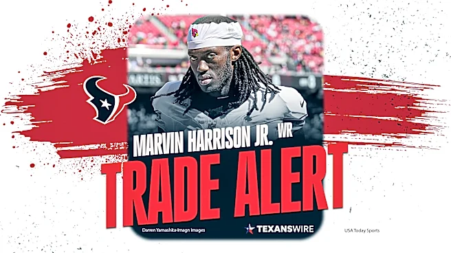 Breaking: Texans trade for Cardinals WR Marvin Harrison Jr.