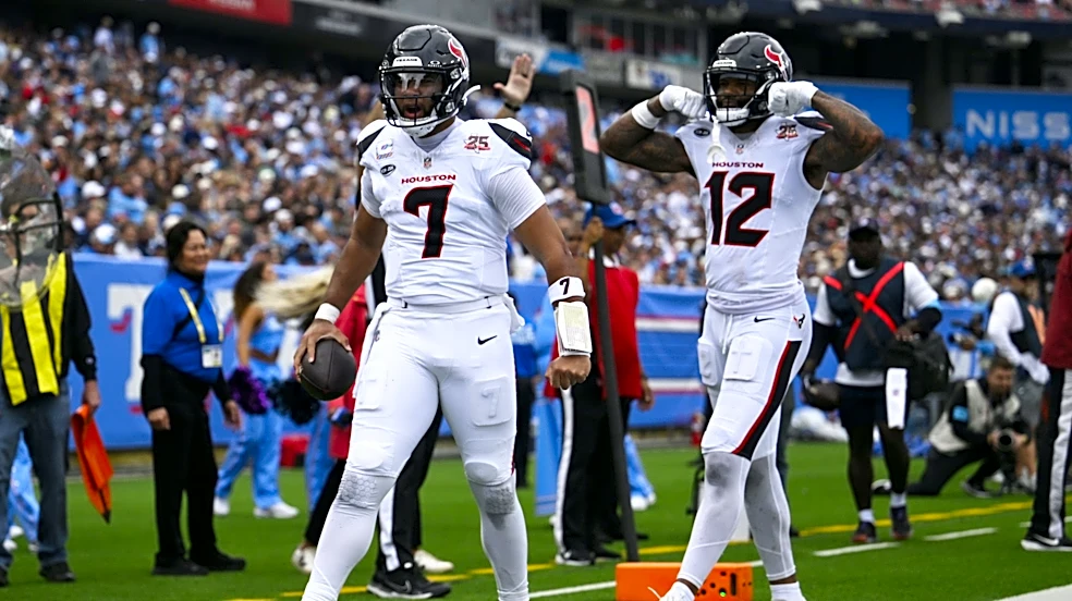 Texans Nick Caley praises QB CJ Stroud for ability to spread ball around