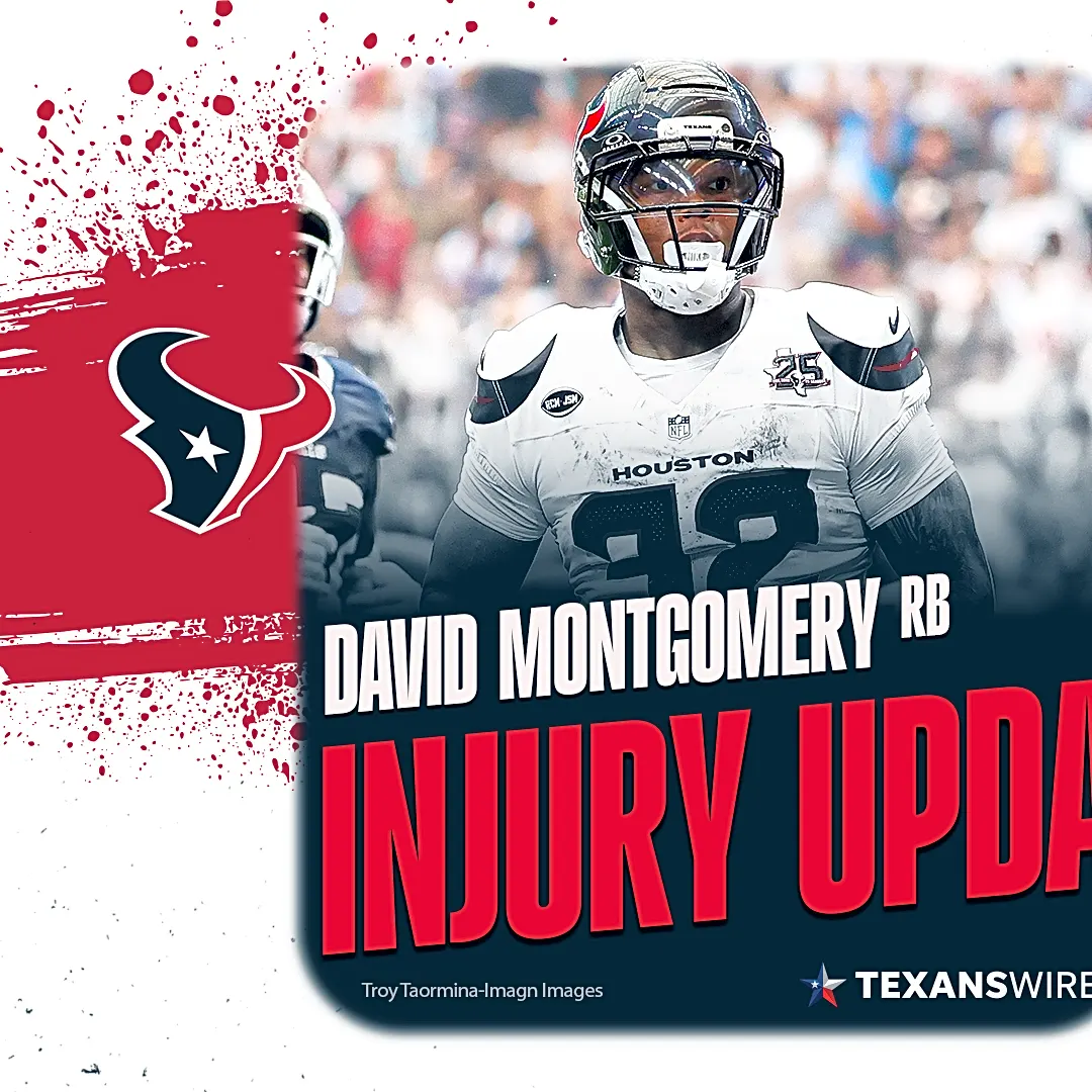 Texans lose RB David Montgomery in Week 7 with groin injury