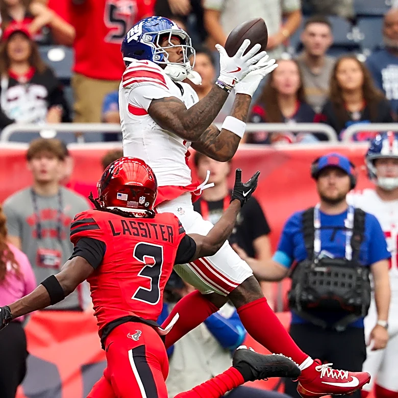WATCH: Texans CB Kamari Lassiter gets first career sack vs Giants