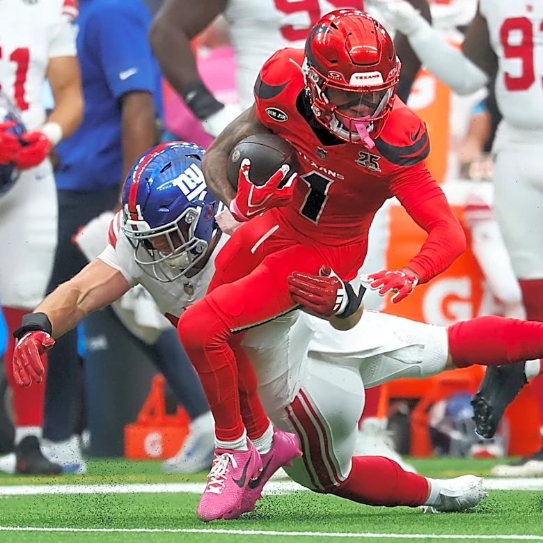 Everything Texans WR Tank Dell said following 27-21 loss to New York Giants