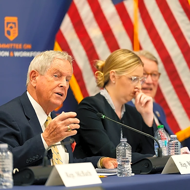 See photos from lawmakers' AI panel discussion