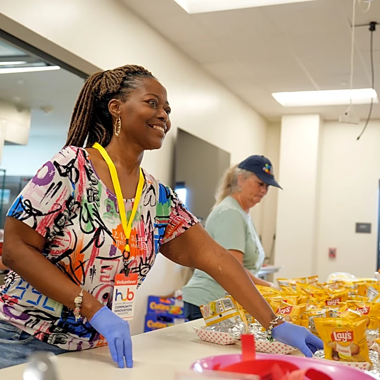 See photos from Augusta's back-to-school supply giveaway