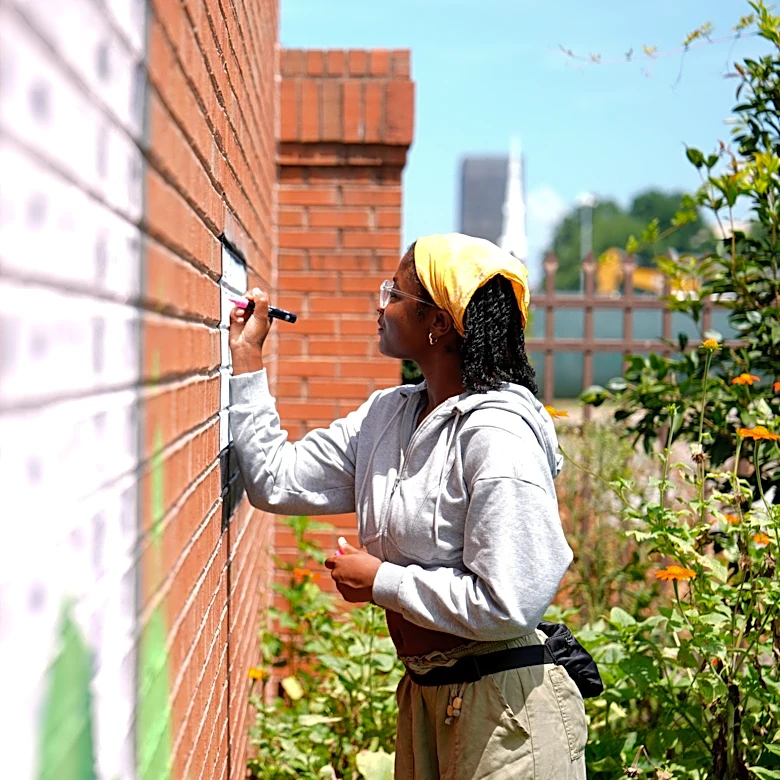 Augusta artists unveil mural at The Master's Table Kitchen | PHOTOS