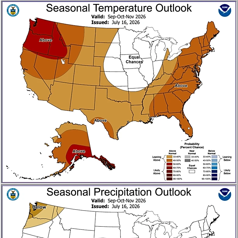 Highs near 90 degrees expected after weekend storms