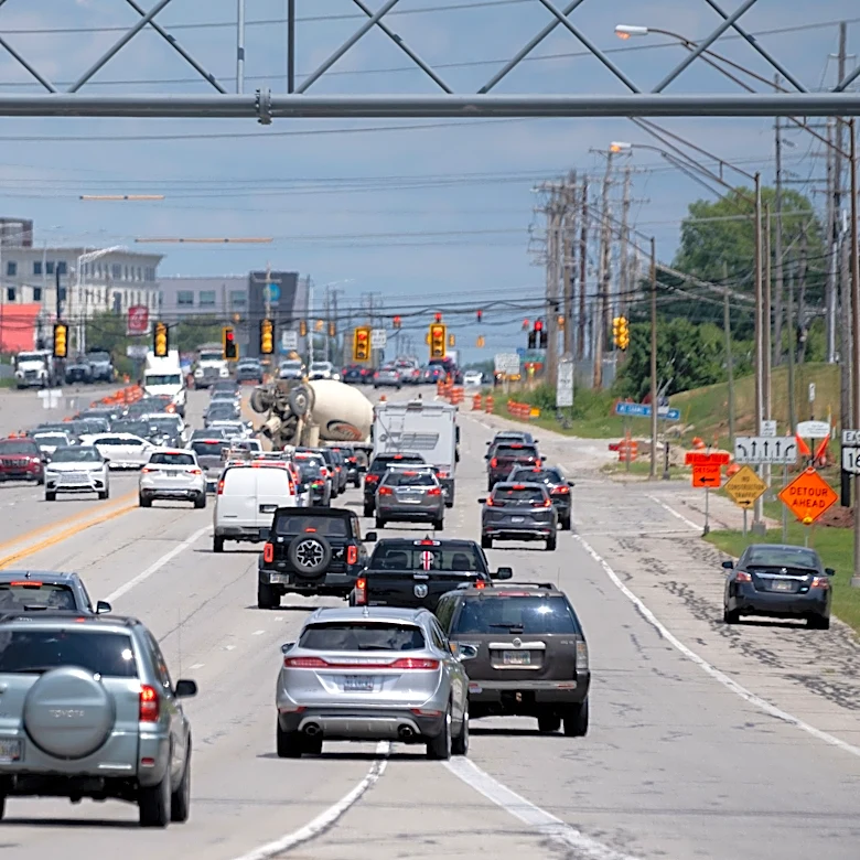 Road work delays, Mount Carmel demolition roil traffic along East Broad Street
