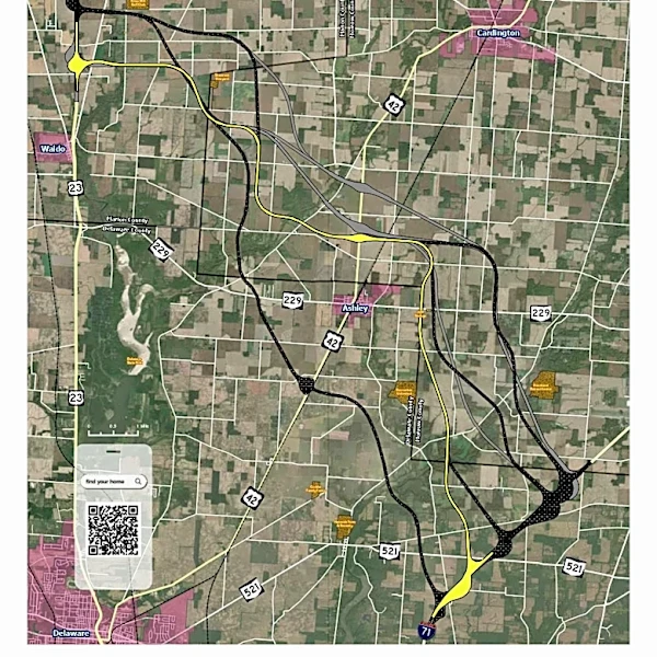 ODOT has picked a new route connecting U.S. 23 and I-71