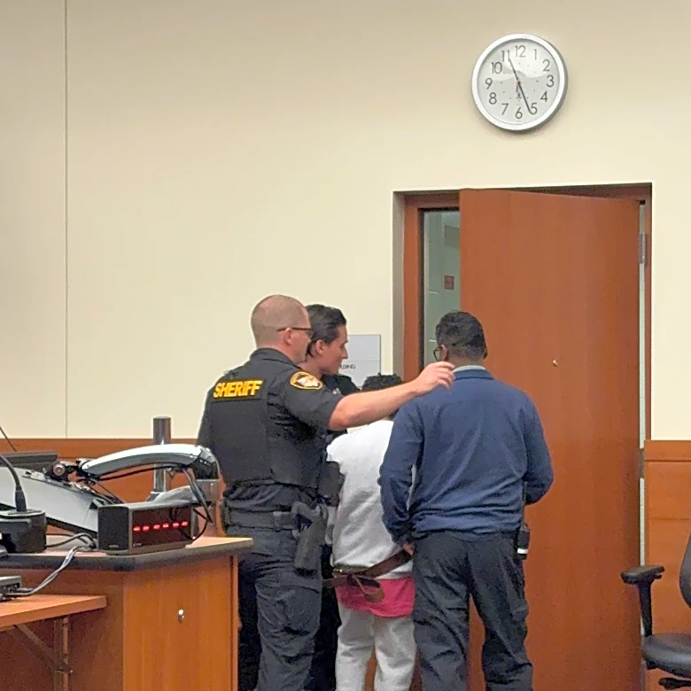 Pammy Maye escorted out of hearing after outburst, rejects plea deal