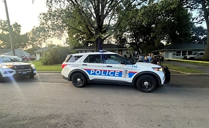 Officer treated at hospital after Columbus shooting involving man with 2 guns