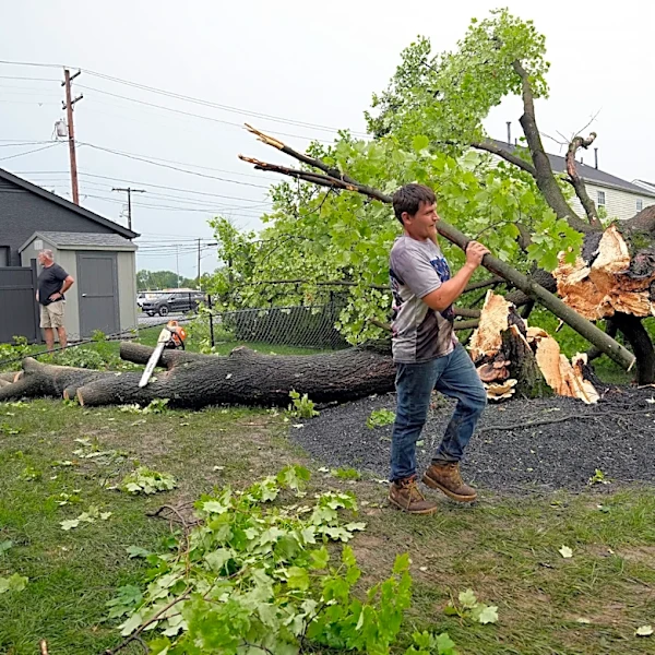 National Weather Service suspects a tornado hit Columbus Aug. 11