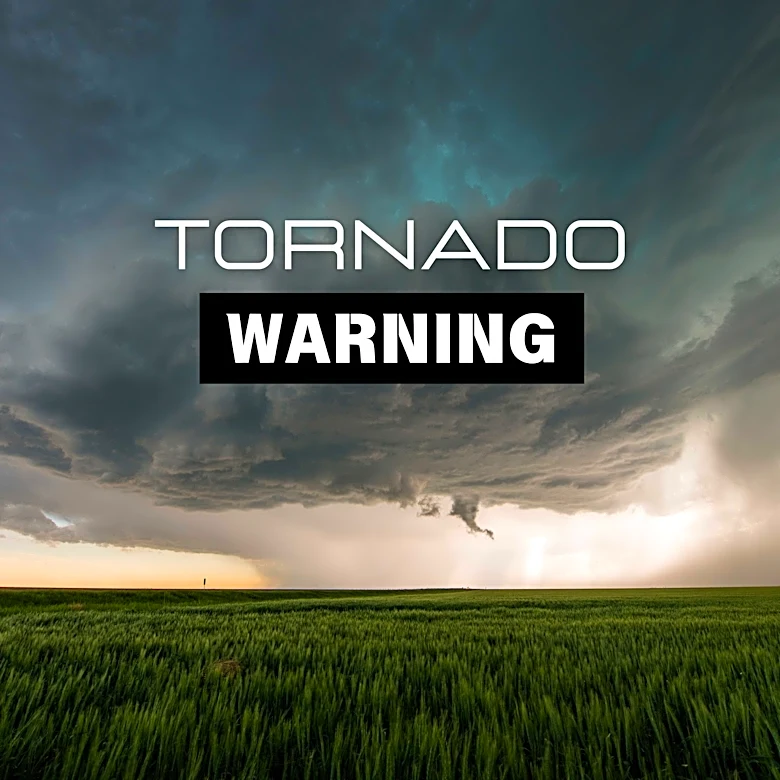 Tornado warning issued for Madison County