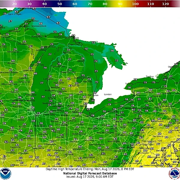 Ohio rainfall way above normal so far in August