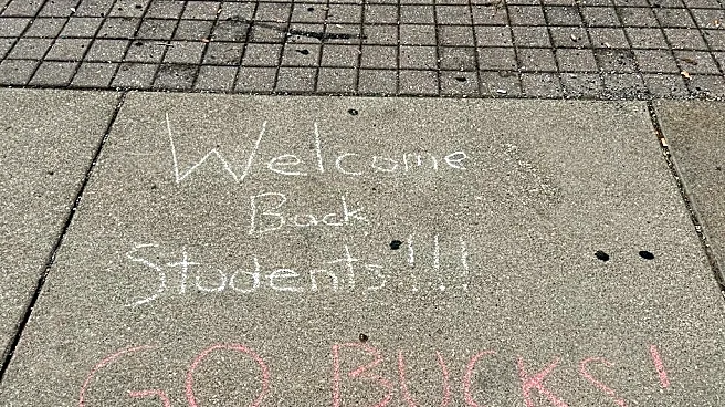 Ohio senator tests OSU chalking ban with sidewalk message