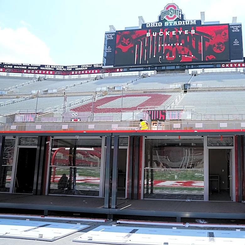 Internet reacts to new Ohio State on-field stadium suites