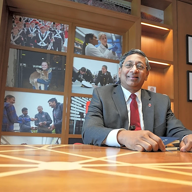 Ohio State President Ravi Bellamkonda's aims to wrap up past problems, push bold plan