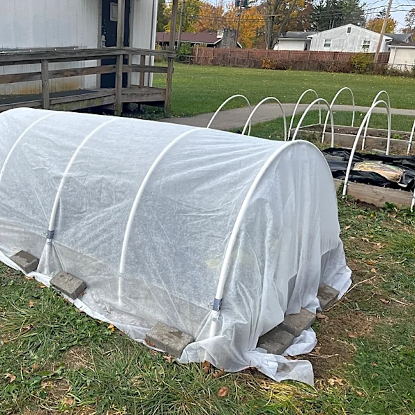 Ohio students garden through the winter months