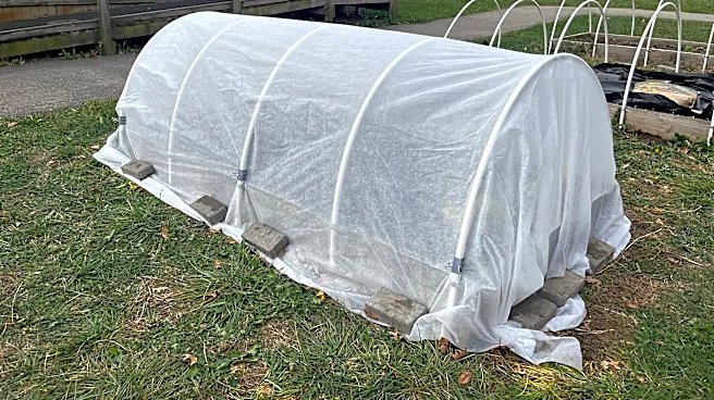 Ohio students garden through the winter months