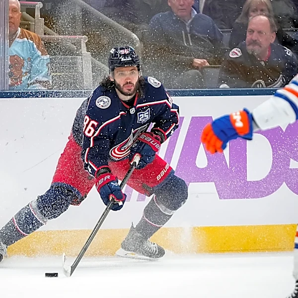 Kirill Marchenko remains on track to play for Columbus Blue Jackets