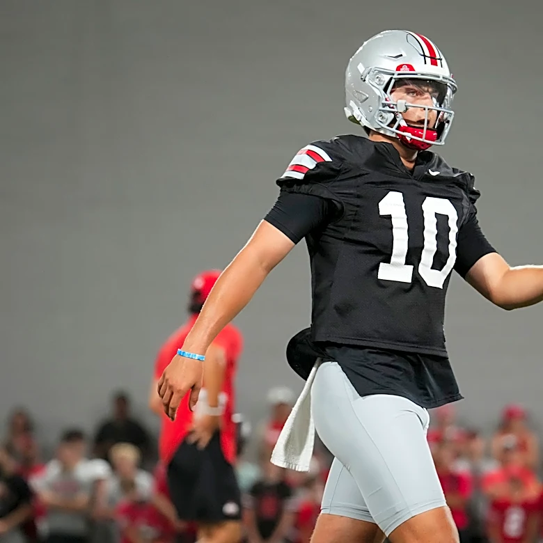 Julian Sayin has a bigger voice and more responsibility for Ohio State football