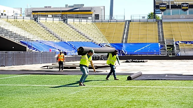 Historic Crew Stadium blanketed in dirt ahead of weekend Supercross event