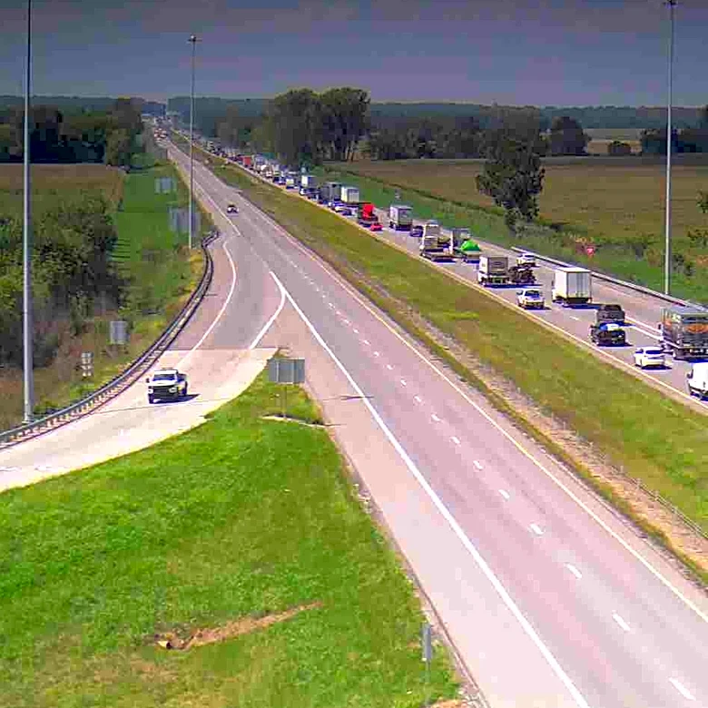 Crash closes I-70 near State Route 37 in Licking County